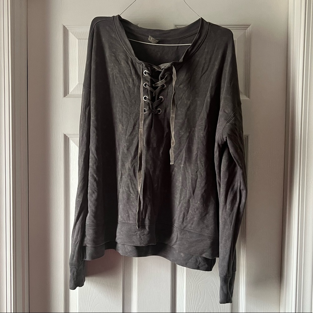 Bleach Wash Sweatshirt